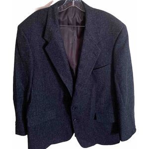 Jim Irelan Men's Wear Wool Softly Tailored Size 48R Measures 52x33 Grey